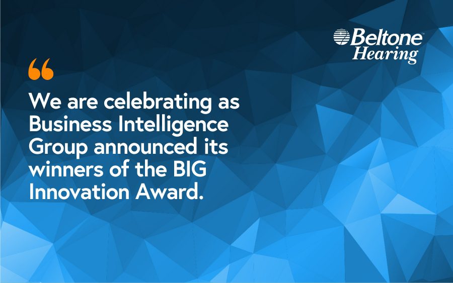 We are celebrating as Business Intelligence Group announced its winners of the BIG Innovation Award.