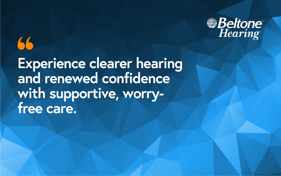 Experience clearer hearing and renewed confidence with supportive, worry-free care.